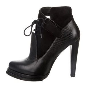 Alexander Wang lace up boots